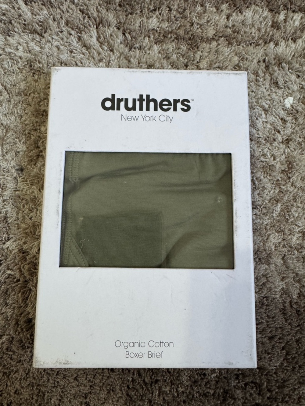 Druthers organic cotton boxer briefs